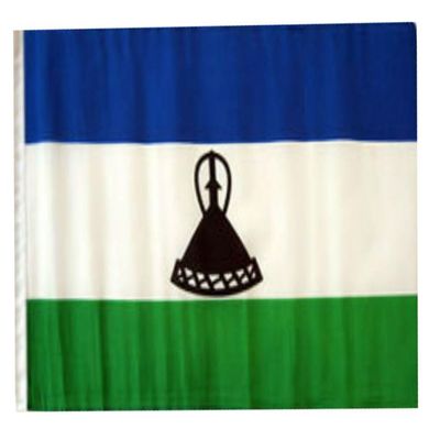12x18 12"x18" Lesotho Sleeve Flag Boat Car Garden