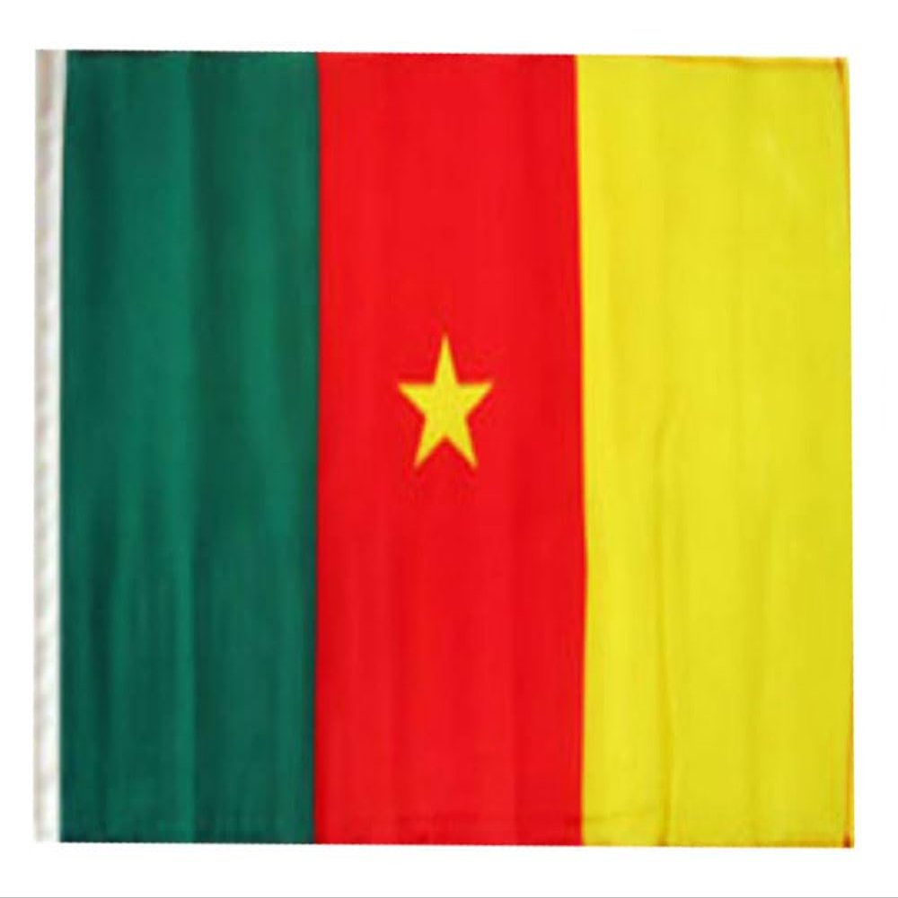 12x18 12"x18" Cameroon Sleeve Flag Boat Car Garden