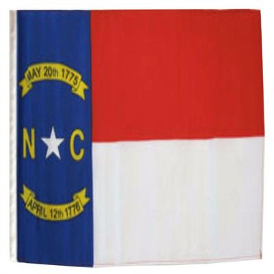 12x18 12"x18" State of North Carolina Sleeve Flag Boat Car Garden