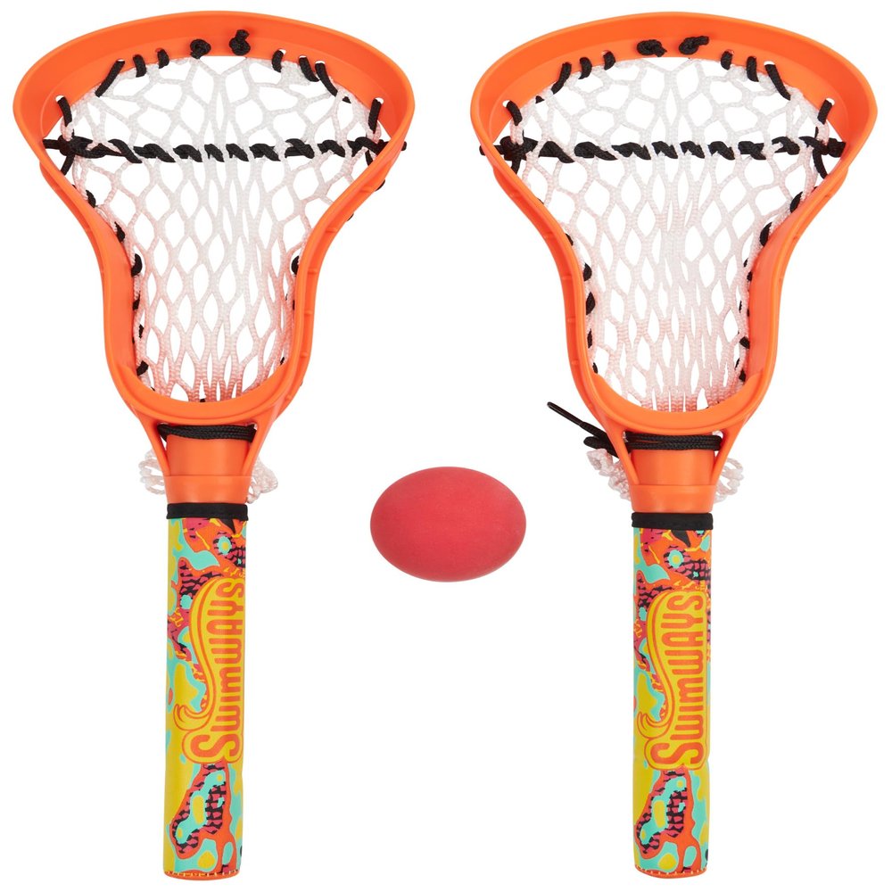 SwimWays Hydro Lacrosse, Waterproof Lacrosse Set, Outdoor Games for Adults and Kids, Sports Equipment, Pool Party Games and Toys, Orange