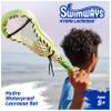 SwimWays Hydro Lacrosse, Waterproof Lacrosse Set, Outdoor Games for Adults and Kids, Sports Equipment, Pool Party Games and Toys, Orange view 2