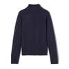 French Toast Boys' Zip Front Sweater, Navy Blue, X-Small view 2