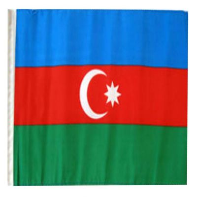 12x18 12"x18" Azerbaijan Sleeve Flag Boat Car Garden