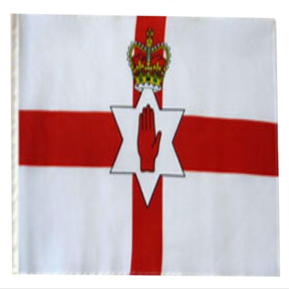 12x18 12"x18" Northern Ireland Sleeve Flag Boat Car Garden