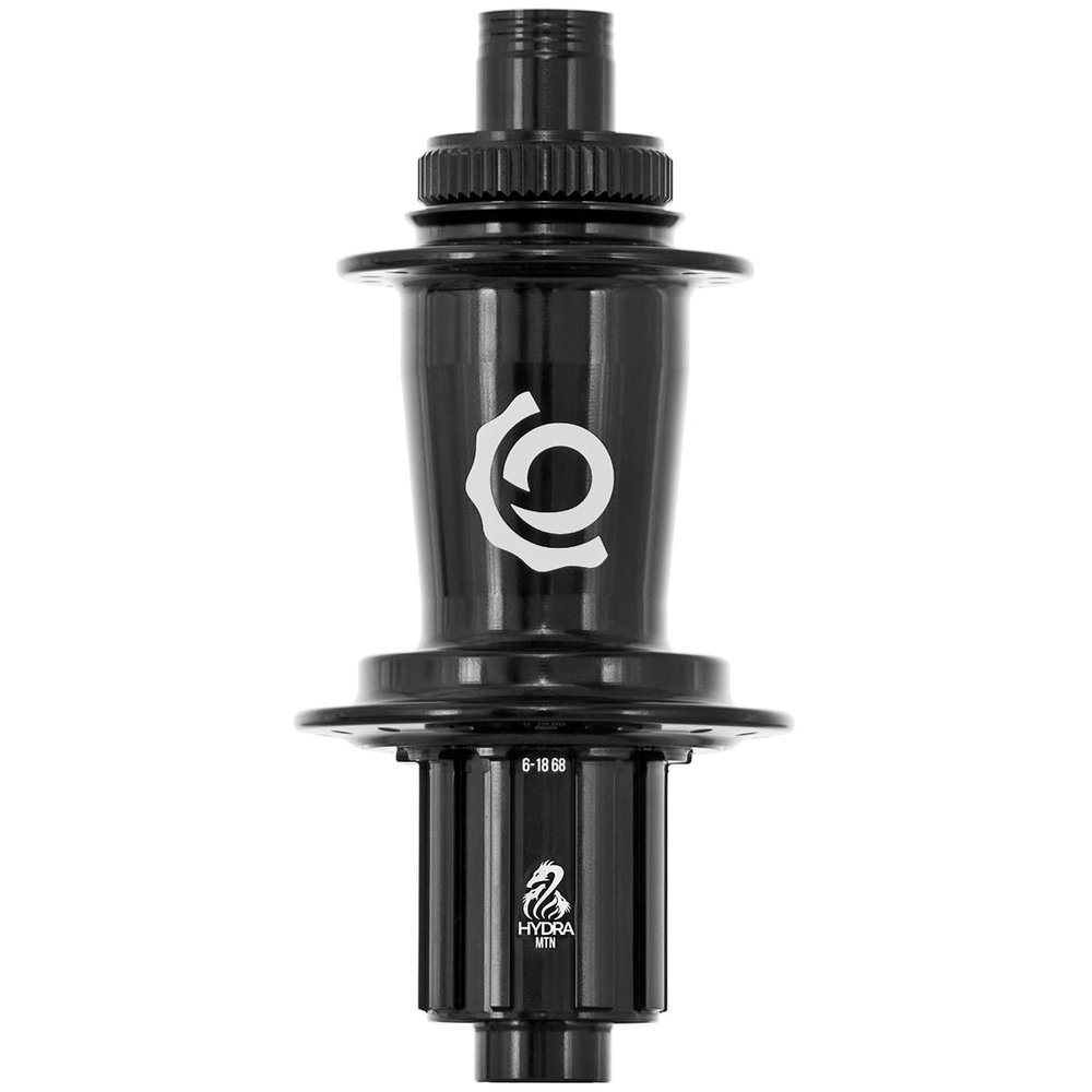 Industry Nine Hydra Classic Boost Rear Hubs - 32 Spoke Hole Mountain Bike Wheel Hub - Black - Center Lock XD