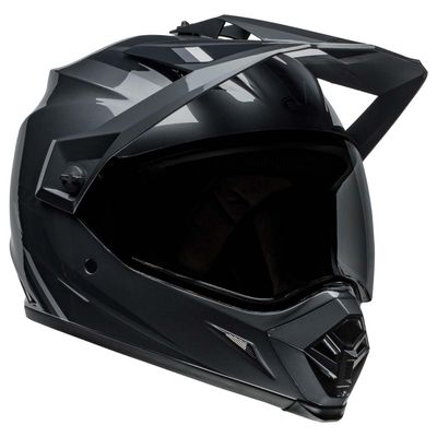 BELL Bell MX-9 Adventure MIPS Helmet (Alpine Gloss Charcoal/Silver - Small)