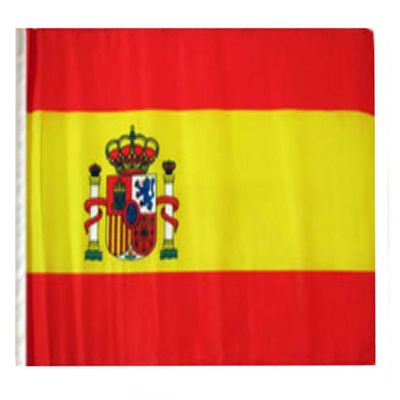 12x18 12"x18" Spain Sleeve Flag Boat Car Garden