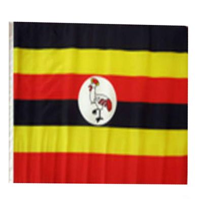 12x18 12"x18" Uganda Sleeve Flag Boat Car Garden