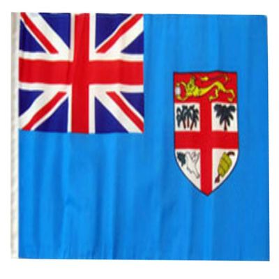 12x18 12"x18" Fiji Sleeve Flag Boat Car Garden