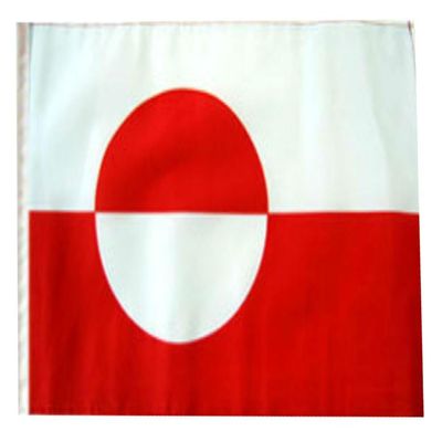 12x18 12"x18" Greenland Sleeve Flag Boat Car Garden