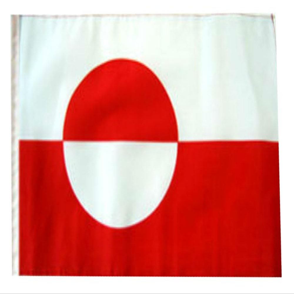 12x18 12"x18" Greenland Sleeve Flag Boat Car Garden