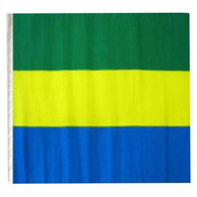 12x18 12"x18" Gabon Sleeve Flag Boat Car Garden