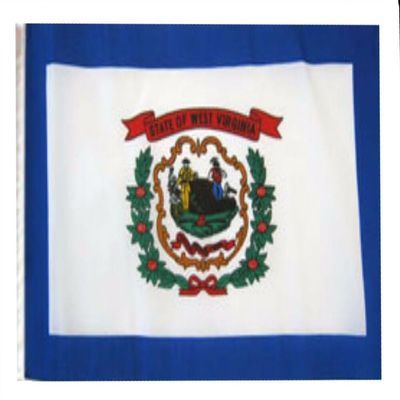 12x18 12"x18" State of West Virginia Sleeve Flag Boat Car Garden