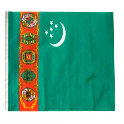 12x18 12"x18" Turkmenistan Sleeve Flag Boat Car Garden
