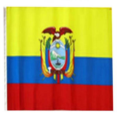12x18 12"x18" Ecuador Sleeve Flag Boat Car Garden
