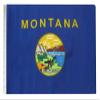 12x18 12"x18" State of Montana Sleeve Flag Boat Car Garden view 1