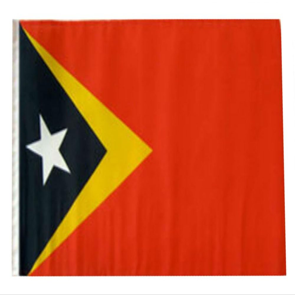 12x18 12"x18" East Timor Leste Sleeve Flag Boat Car Garden