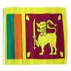 12x18 12"x18" Sri Lanka Sleeve Flag Boat Car Garden