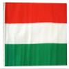 12x18 12"x18" Hungary Sleeve Flag Boat Car Garden view 1