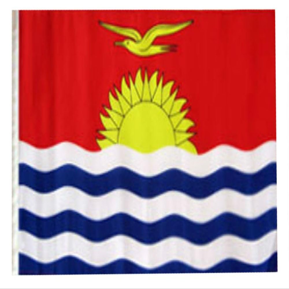 12x18 12"x18" Kiribati Sleeve Flag Boat Car Garden