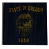 12x18 12"x18" State of Oregon 2ply Double Sided Sleeve Flag Boat Car Garden