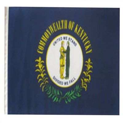 12x18 12"x18" State of Kentucky Sleeve Flag Boat Car Garden
