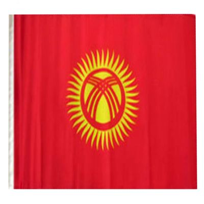 12x18 12"x18" Kyrgyzstan Sleeve Flag Boat Car Garden