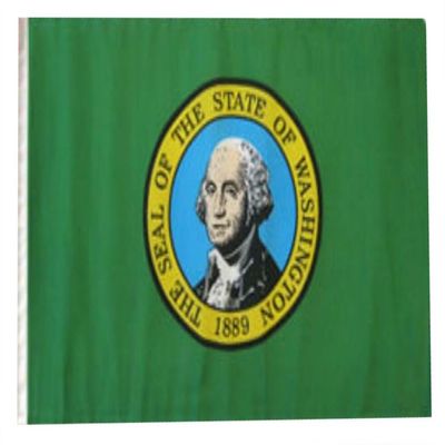 12x18 12"x18" State of Washington Sleeve Flag Boat Car Garden