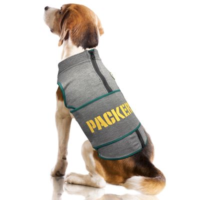 NFL Green Bay Packers Dog Anxiety Shirt Calming Soothing Solution Vest, for Dogs & Cats with Anxiety, Fears, Fireworks, Loud Noises, Dark, Lonely Keeps Dogs Calm Feeling Safe, Relaxing Jacket, Small