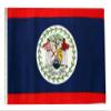 12x18 12"x18" Belize Sleeve Flag Boat Car Garden view 1