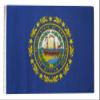 12x18 12"x18" State of New Hampshire Sleeve Flag Boat Car Garden