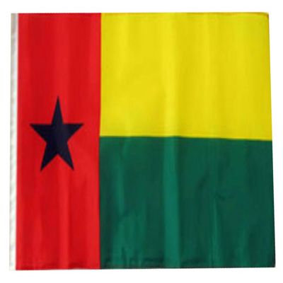 12x18 12"x18" Guinea Bissau Sleeve Flag Boat Car Garden
