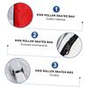 INOOMP Roller Skates Storage Bag Portable Pouch for Boy Girl Stylish Storage for Roller Skating Gear Easy to Use and Clean for Outdoor Activities view 2