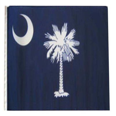 12x18 12"x18" State of South Carolina Sleeve Flag Boat Car Garden