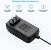 Beatch AC DC Adapter for Fitness Quest Eclipse 1100HR/A 1100HR 1100HRA Elliptical Trainer Power Supply Cord Cable Charger view 2