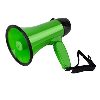 POCHY Megaphones Outdoor Megaphones 25w Built-in Siren Bullhorn Speaker Megaphones Portable Foldable Handle 225 * 138 * 185 Mm Megaphone Speaker Clear Sound