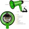 POCHY Megaphones Outdoor Megaphones 25w Built-in Siren Bullhorn Speaker Megaphones Portable Foldable Handle 225 * 138 * 185 Mm Megaphone Speaker Clear Sound view 2