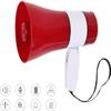 POCHY Megaphones Handheld Megaphone Portable Built-in 240s Recording Megaphones 20 Watts Bullhorn Speaker USB Port Outdoor Megaphone Speaker Clear Sound view 3