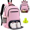 ACESAK Tennis Backpack Tennis Bag for Women Men - Tennis Bag Holds 2 Rackets, Badminton Squash, Pickleball Paddles Balls view 1