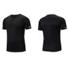 YEAHDOR Kids Boy's Short Sleeve Sports T-Shirts Quick Dry Compression Shirts Athletic Top Running Training Swimming Tee Black 3-4 Years view 2