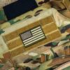 Laughing Lizards American Flag Tactical Patch (2-Pack) | Olive Drab Green Hook & Loop 2x3 Camo Military Patch, Tactical Army Ranger Patches for Hats, Bags & Equipment (Green & Tan Flag) view 4