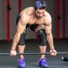 Mava Sports Knee Wraps for Cross Training with Elastic Support + Knee Compression Sleeves + Ventilated Workout Gloves with Integrated Wrist Wraps and Full Palm Silicone Padding for Men & Women view 4