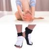 Korea Taekwondo Double Fixation Elastic Foot Protector Guard Martial Arts Kickboxing Karate Hapkido Taekwondo Foot Gear for Kids Boxing Foot Protector Gear Kung Fu Tae Kwon Do Feet Protective(L) view 4