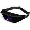 Flag of Puerto Rico Fanny Pack Fashion Belt Bag Adjustable Waist Bag for Hiking Running Travel view 1