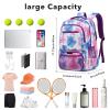 ACESAK Tennis Backpack Tennis Bag for Women Men - Tennis Bag Holds 2 Rackets, Badminton Squash, Pickleball Paddles Balls view 2