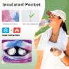 ACESAK Tennis Backpack Tennis Bag for Women Men - Tennis Bag Holds 2 Rackets, Badminton Squash, Pickleball Paddles Balls view 3