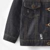 Toddler Kid Baby Boys Girls Denim Jacket Long Sleeve Button Down Jeans Coat Cowboy Overcoat Basic (D-A, 12-18 Months) view 2