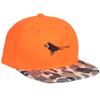 EDTREK Performance Outdoorsman Snapback Truck Hat with Flat Brim - Unique Animal Embroidery (Orange - Pheasant) view 2