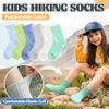 Anlisim Kids Merino Wool Hiking Socks for Boys Girls Toddlers, 6 Pairs view 3