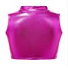Alvivi Kids Girls Glittery Sequin Halter Neck Bra Top Ballet Dance Performance Costume Crop Tops Rose Red D 12 Years view 2
